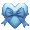 Стикер 8 Light Blue Emoji