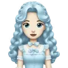 Стикер 20 Light Blue Emoji
