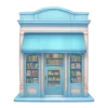 Стикер 36 Light Blue Emoji
