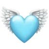 Стикер 13 Light Blue Emoji