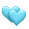 Стикер 12 Light Blue Emoji