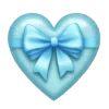 Стикер 6 Light Blue Emoji