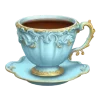 Стикер 48 Light Blue Emoji