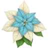 Стикер 61 Light Blue Emoji