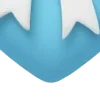 Стикер 42 Light Blue Emoji
