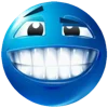 😁 Эмодзи «Blue faces» для Telegram