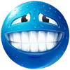 😅 Эмодзи «Blue faces» для Telegram