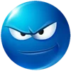 😼 Эмодзи «Blue faces» для Telegram