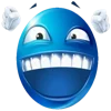🤩 Эмодзи «Blue faces» для Telegram