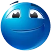 😏 Эмодзи «Blue faces» для Telegram