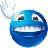 Стикерпак Blue faces для Telegram