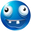 🤪 Эмодзи «Blue faces» для Telegram