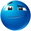 😏 Эмодзи «Blue faces» для Telegram