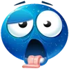 🥵 Эмодзи «Blue faces» для Telegram