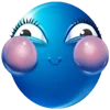 ☺️ Эмодзи «Blue faces» для Telegram