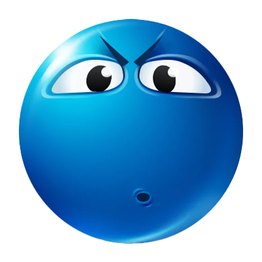 😮 Стикер «blue emotes» для Telegram