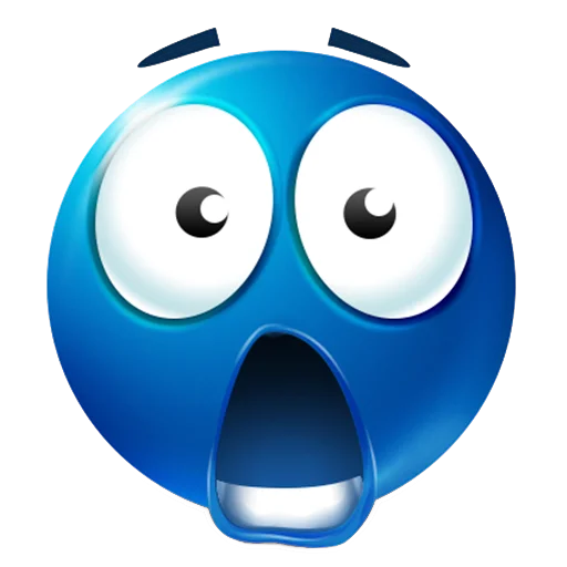 😧 Стикер «blue emotes» для Telegram