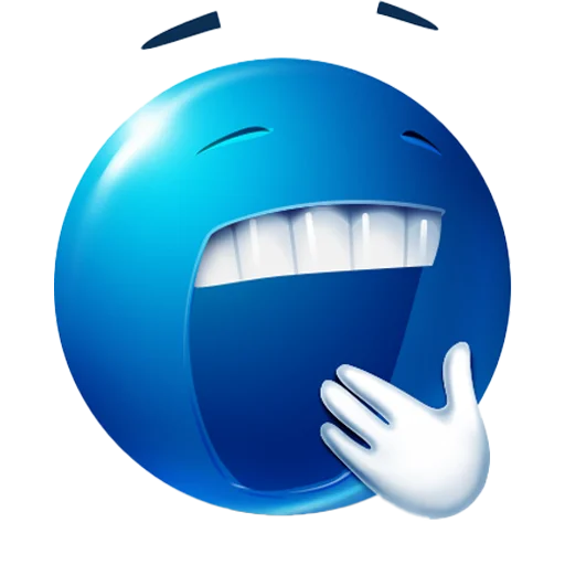 🥱 Стикер «blue emotes» для Telegram