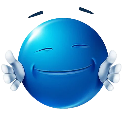 🫂 Стикер «blue emotes» для Telegram