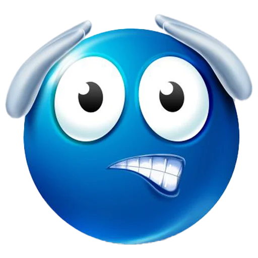 😨 Стикер «blue emotes» для Telegram