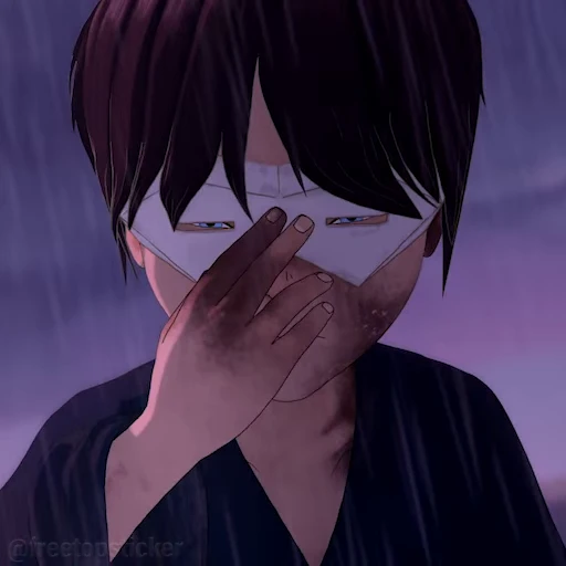 🙁 Стикер «Blue Eye Samurai» для Telegram