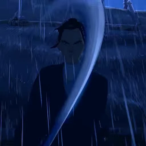 😤 Стикер «Blue Eye Samurai» для Telegram