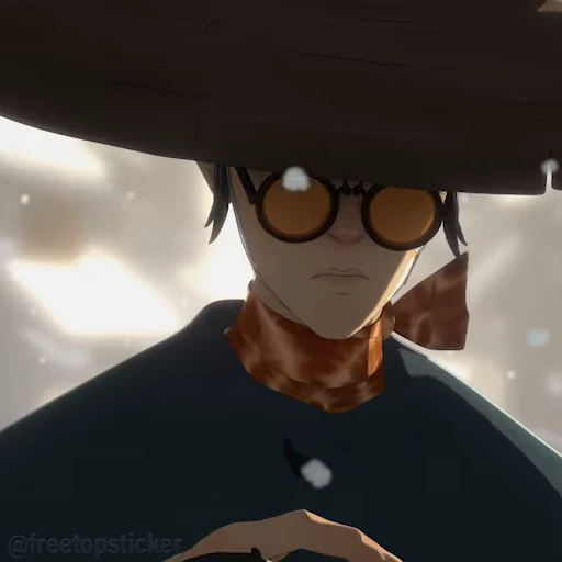 👋 Стикер «Blue Eye Samurai» для Telegram