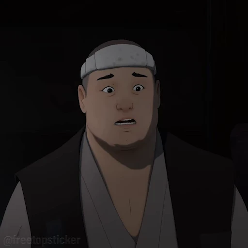 😟 Стикер «Blue Eye Samurai» для Telegram