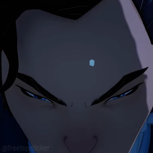 😠 Стикер «Blue Eye Samurai» для Telegram