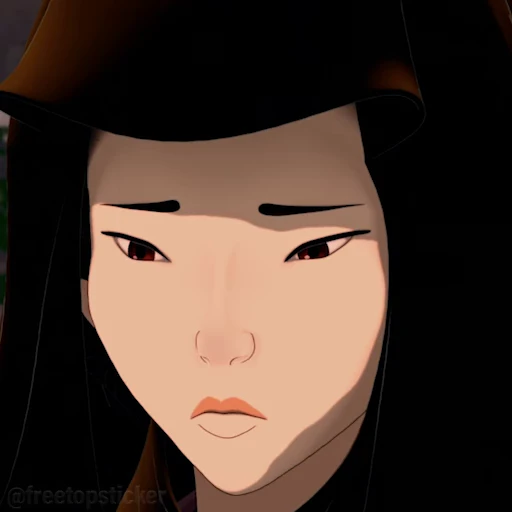 😲 Стикер «Blue Eye Samurai» для Telegram