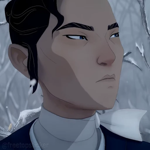 😒 Стикер «Blue Eye Samurai» для Telegram