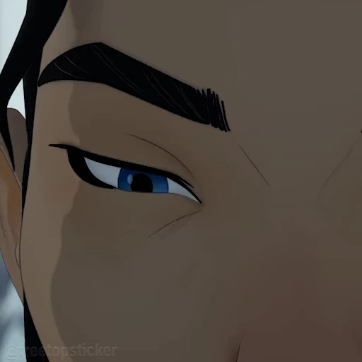 😳 Стикер «Blue Eye Samurai» для Telegram