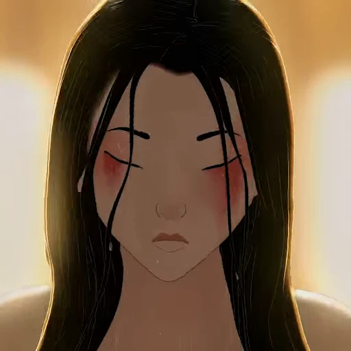 🛀 Стикер «Blue Eye Samurai» для Telegram