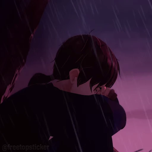 😔 Стикер «Blue Eye Samurai» для Telegram