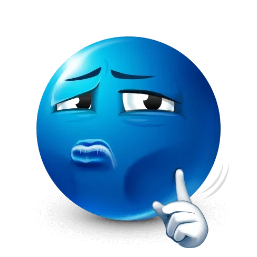 Стикер 2 Blue Emotions