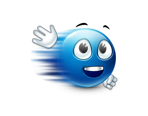 Стикер 4 Blue Emotions