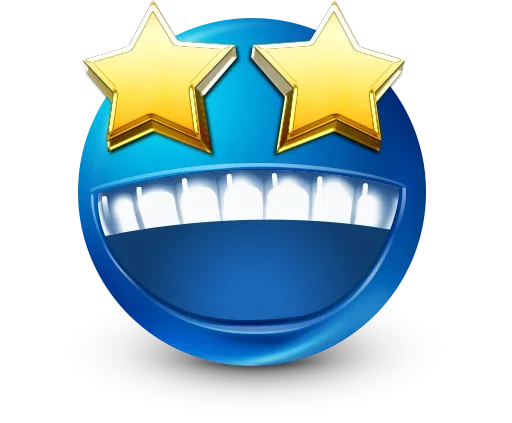 Стикер 29 Blue Emotions