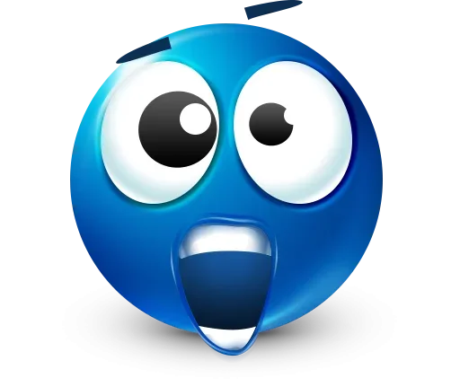 Стикер 27 Blue Emotions