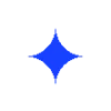 Стикер 49 blue font