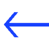 Стикер 34 blue font