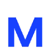 Стикер 14 blue font