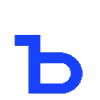 Стикер 28 blue font