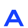 Обложка набора blue font