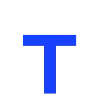 Стикер 20 blue font