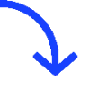 Стикер 36 blue font