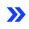 Стикер 44 blue font