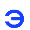 Стикер 31 blue font