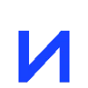 Стикер 10 blue font