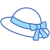 Стикер 54 blue girl