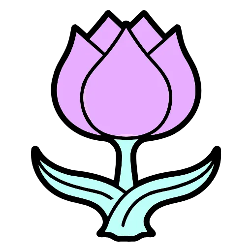 🌷 Эмодзи «Blue Ham Ham» для Telegram